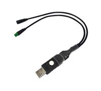 MeevrgR USB Programming Cable for Adjusting Wheel Diameter and Speed Limits for Bafang CAN Protocol Motors, Compatible With M400/G330,M500/G520,M600/G521