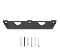 MeevrgR Wall Mount Angle Grinder Holder 2 Slots, Vertical Grinder Stand with Tool Storage and Power Cord Management, Workshop Grinder Rack, Angle Grinder Wall Mount Organizer