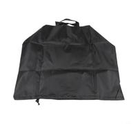 MeevrgR Weatherproof Popcorn Machine Cover 420D Oxford Cloth, Windproof Cart Protector with Adjustable Cord, Dustproof Baking Equipment Bag for Indoor Outdoor, Black(30 * 30 * 50cm)