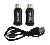 MeevrgR Wireless for MIDI Transceiver - 2.4GHz, Low Latency, Rechargeable, Compact Design, Black