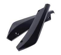 MEEYI Car Body Spoiler, Rear Bumper Lip Splitter 1 Pair of Universal Car Modified Rear Bumper Canard Diffuser Spoiler Protector,Black