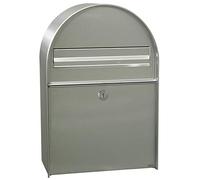 MEFA Amber 400020M Letterbox Stainless Steel with Rain Cover Large Letter Flap Size 555 x 380 x 210 mm
