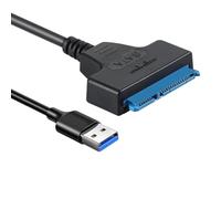 MeFay USB 3.0 to SATA Cable Adapter for 2.5" SSD HDD Hard Drive High Speed Data Transfer Connector Lead Portable Plug and Play