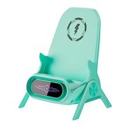 MEFESE Wireless Charger Portable Mini Chair Wireless Charger for All Phones 15W Wireless Charging Station Phone Charger Stand with Musical Speaker Function