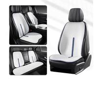 MEFFEE Car Seat Cover Sets for Mini Aceman (Concept), Ice Silk Seat Cushion Protector Summer Breathable Non-Slip Comfortable,White-7pcs