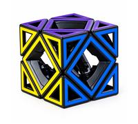 Meffert's Hollow Skewb Cube by Recent Toys, Brain Teaser Cube for Adults and Kids. Hard Difficulty Cube Fidget Toy Stress Relief Puzzle for Boys Girls Teens Adults
