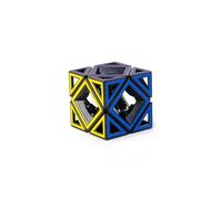 Meffert's Hollow Skewb Cube by Recent Toys, Brain Teaser Cube for Adults and Kids. Hard Difficulty Cube Fidget Toy Stress Relief Puzzle for Boys Girls Teens Adults