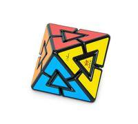 Meffert's M5110 Pyraminx Diamond, colourful brainteaser puzzle cube