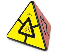 Meffert's Pyraminx Duo by Recent Toys, Brain Teaser 3d Puzzle Triangle for Adults Kids Boys Girls Fidget Toy Stress Relief Puzzle Cube Official Pyraminx from Meffert's