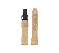 Mefloar Nylon Watch band Fit for IWC Pilot Mark 18 Spitfire fighter jet Portugal IW377714 IW327004 IW377709 IW388101(A-Khaki Black,20mm)