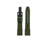 Mefloar Nylon Watch band Fit for IWC Pilot Mark 18 Spitfire fighter jet Portugal IW377714 IW327004 IW377709 IW388101(A-Army Green Black,21mm)