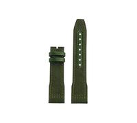 Mefloar Nylon Watch band Fit for IWC Pilot Mark 18 Spitfire fighter jet Portugal IW377714 IW327004 IW377709 IW388101(Army Green no buckle,20mm)