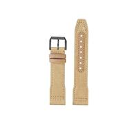 Mefloar Nylon Watch band Fit for IWC Pilot Mark 18 Spitfire fighter jet Portugal IW377714 IW327004 IW377709 IW388101(Khaki Black,22mm)