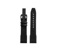 Mefloar Nylon Watch band Fit for IWC Pilot Mark 18 Spitfire fighter jet Portugal IW377714 IW327004 IW377709 IW388101(A-Black Black,20mm)