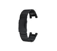 Mefloar Titanium alloy Notch Watch strap Stainless steel buckle Fit for Tissot MotoGP Racing T141.417(Titanium alloy black)