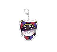 MefoAr Acrylic Cartoon Key Decoration Hanging Ornament, Anime Figure Keyring Accessories,Keychain for Key (A,One Size)