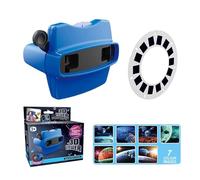 mefocou 3D Viewer for Kids,3D Retro Slide Educational Toys - Space Theme View Finder Toys,for Kids Adults Boys Classroom Home Preschool Living Room Bedroom Birthday Holiday Christmas