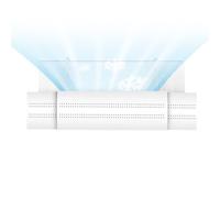 mefocou Air Conditioner Deflector | Air Conditioning Vent Deflector - Wall Mounted Windshield Retractable AC Wind Cover for Home Living Room Bedroom Workplace RV Winter Hot Weather Furniture