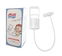 mefocou Baby Nose Sucker,Manual Baby Snot Sucker - Reusable Washable Mucus Removal Device, Nasal Cleaner for Home Travel Hospital