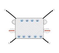mefocou Car Windshield Cover for Ice - Magnetic Winter Car Windshield Snow Ice Protector | 3-Layer Sun Shade Frost Protector for Vehicle SUV RV Preservation Defrosting Storage Winter