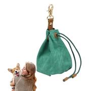 mefocou Dog Training Pouch,Wipe-Clean Snacks Holder - Puppy Treat Pouch Snack Keychain Bag - for Beef Dried Food Jogging Hiking Adventure Camping