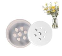 mefocou Flower Holder Silicone Molds | Round Briquette Mold for Flower Arranging | Resin Moulds Creative Easy to Release, Creating Vases & Bouquet