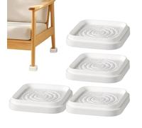 mefocou Furniture Lifts Risers, Adjustable Stackable Non-Slip,Washing Machine Raising Blocks - for Refrigerator Table Washer Desk Cabinet Dorm