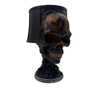 mefocou Gothic Table Lamp - Halloween Lamp Spooky Desk Decor,Skeleton Halloween Decorations Ambient Lighting Night Light, Desktop Accessories for Bedroom Room Decor Party Supplies
