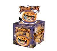 mefocou Money Pull Box - Halloween Paper Cash Box,Holiday Home Party Festival Pumpkin Props Decoration for Kids Men Celebration Gathering