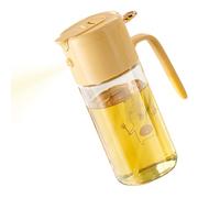 mefocou Oil Spray Bottle,Olive Oil Spray Bottle - 550ml Glass Leakproof Sauce Container for Frying Baking BBQ Grilling Salad Outdoor