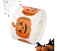 mefocou Pumpkin Stickers, Pumpkin Decorating Stickers, 500-Pieces Crafts Supplies Decals for Holiday Activities Teens Kids Toddler Classroom Games Autumn Fall Carving Painting Decorating