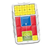 mefocou Sliding Puzzle | Educational Puzzle Board with 500 Levels - Magnetic Brain Teaser Educational Sensory Toys Sliding Block Game for Travel Outdoor Road Trip Kids Family
