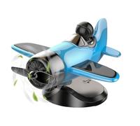 mefocou Solar Powered Airplane Decor for Car - Dashboard Drifting Rotating Airplane Ornament | Home Decorations for Travel Men Women Birthday Daily Christmas Private