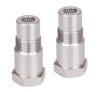 mefocou Spark Plug Non Fouler O2 Sensor - Stainless Steel O2 Sensor Bypass - Automotive Tools & Equipment for Engine Repair Spark Car Oil Drain Drip