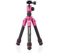 MeFOTO DayTrip Compact Tripod Kit, 2 Section Aluminium Legs Pink