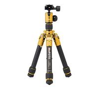 MeFOTO DayTrip Compact Tripod Kit with 2 Section Aluminium Legs - Yellow