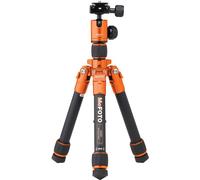 MeFOTO DayTrip Compact Tripod Kit with 2 Section Aluminium Legs - Orange
