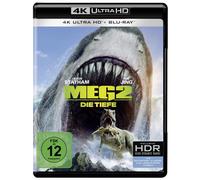 Meg 2: Die Tiefe (4K UHD Blu-ray) Statham Jason Wu Jing Curtis Cliff Guillory