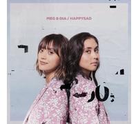 MEG DIA - HAPPYSAD CLEAR WITH BABY PINK BABY BLUE SPLATTER VINYL - G3z