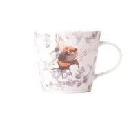 Meg Hawkins Bee on Heather Watercolour Design New Bone China Mug in Box