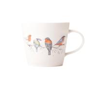 Meg Hawkins British Birds Animal Watercolour Design Bone China Mug in Box