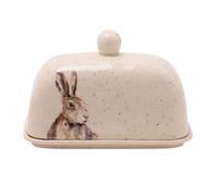 Meg Hawkins Ceramic Country Hare - Butter Dish - 18 cm