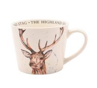 Meg Hawkins Ceramic Cup - Stag in Cream Meg Hawkins Cream