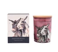Meg Hawkins Glass Candle 250g Donkey - Wild Flower Meadow in Purple Meg Hawkins Purple