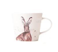 Meg Hawkins Hare Animal Watercolour Design Bone China Mug
