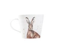 Meg Hawkins Hare Animal Watercolour Design Bone China Mug in Box