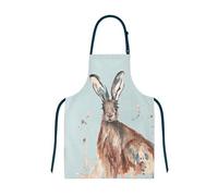 Meg Hawkins Hare Watercolour Design Cotton Adult Apron