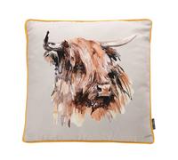 Meg Hawkins Highland Cow Cushion 40cm