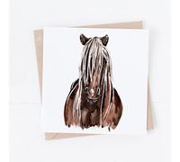 Meg Hawkins Horse Hairy Card