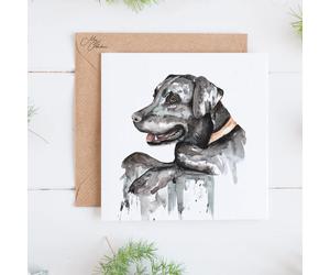 Meg Hawkins Labrador Card